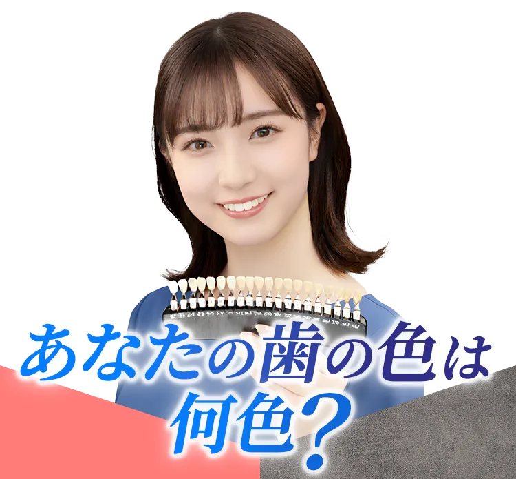 印象 歯の白さに自信はありますか？